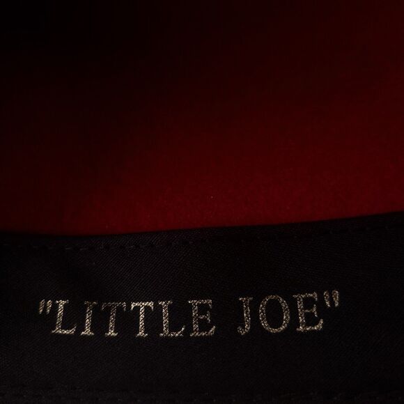 Vintage Little Joe Wool Cowboy Hat Red Made in USA WPL 5923 Size Medium - Picture 9 of 12